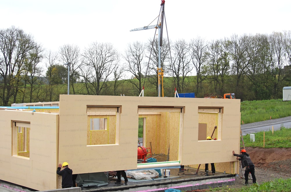 construction en préfabriqué