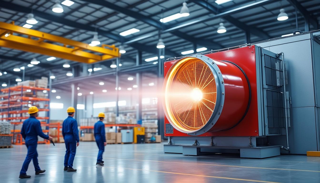 découvrez pourquoi le chauffage soufflant industriel 3000w est essentiel pour les professionnels. performant, efficace et facile à utiliser, cet appareil répond aux besoins de chauffage rapide dans divers environnements de travail. idéal pour maintenir des conditions de travail optimales, il est indispensable pour améliorer la productivité et garantir le confort des équipes sur site.