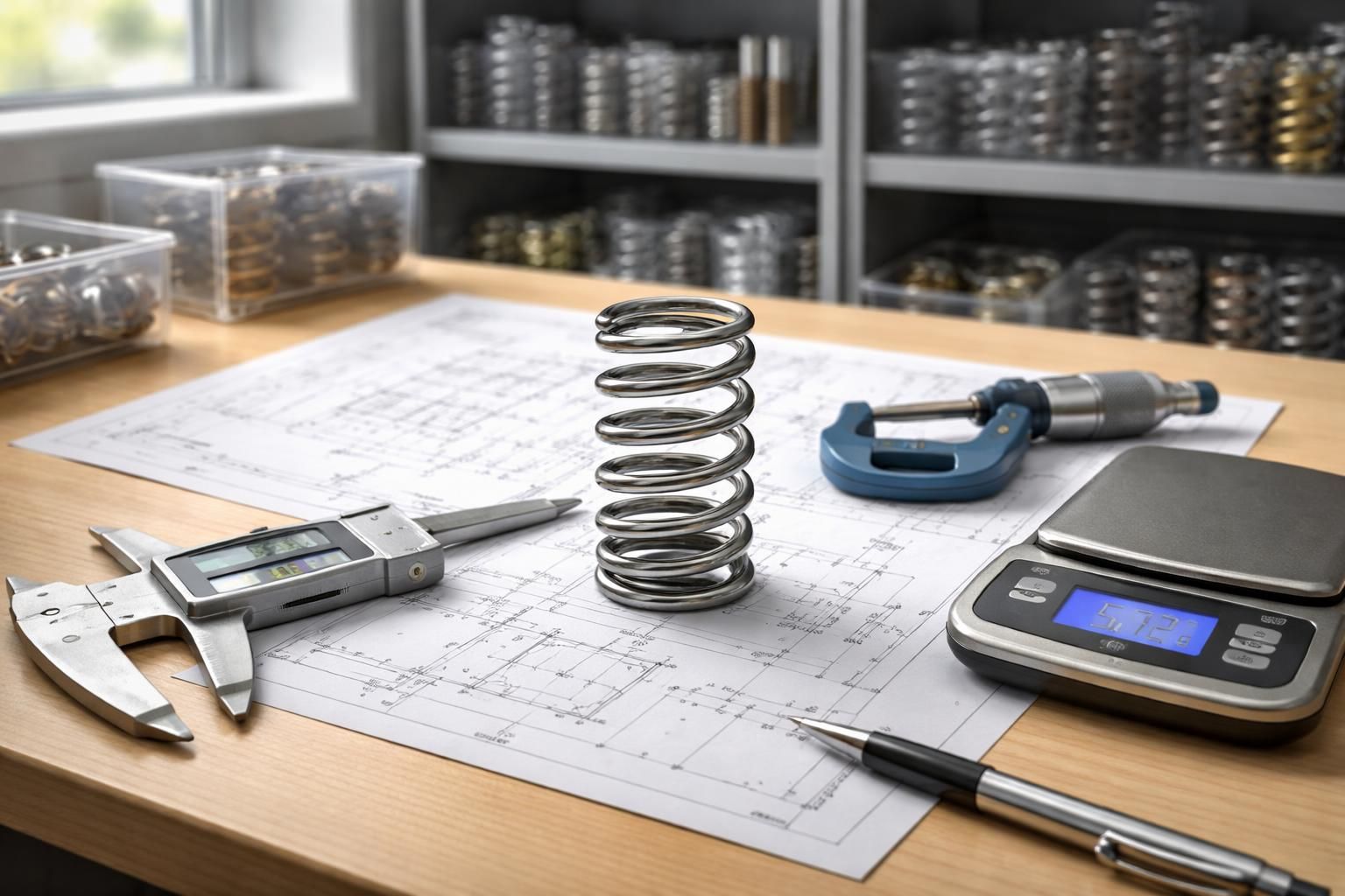 découvrez comment choisir le ressort de compression adapté à vos besoins grâce à notre guide complet de calcul et de charge.