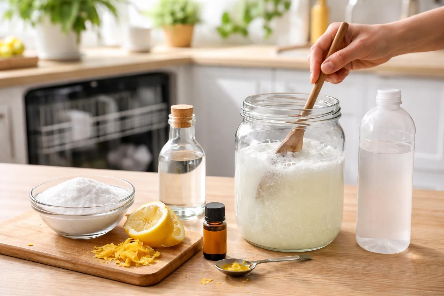 découvrez comment fabriquer votre propre liquide vaisselle maison avec notre guide diy simple et économique pour lave-vaisselle. des recettes naturelles pour une vaisselle propre et respectueuse de l'environnement.