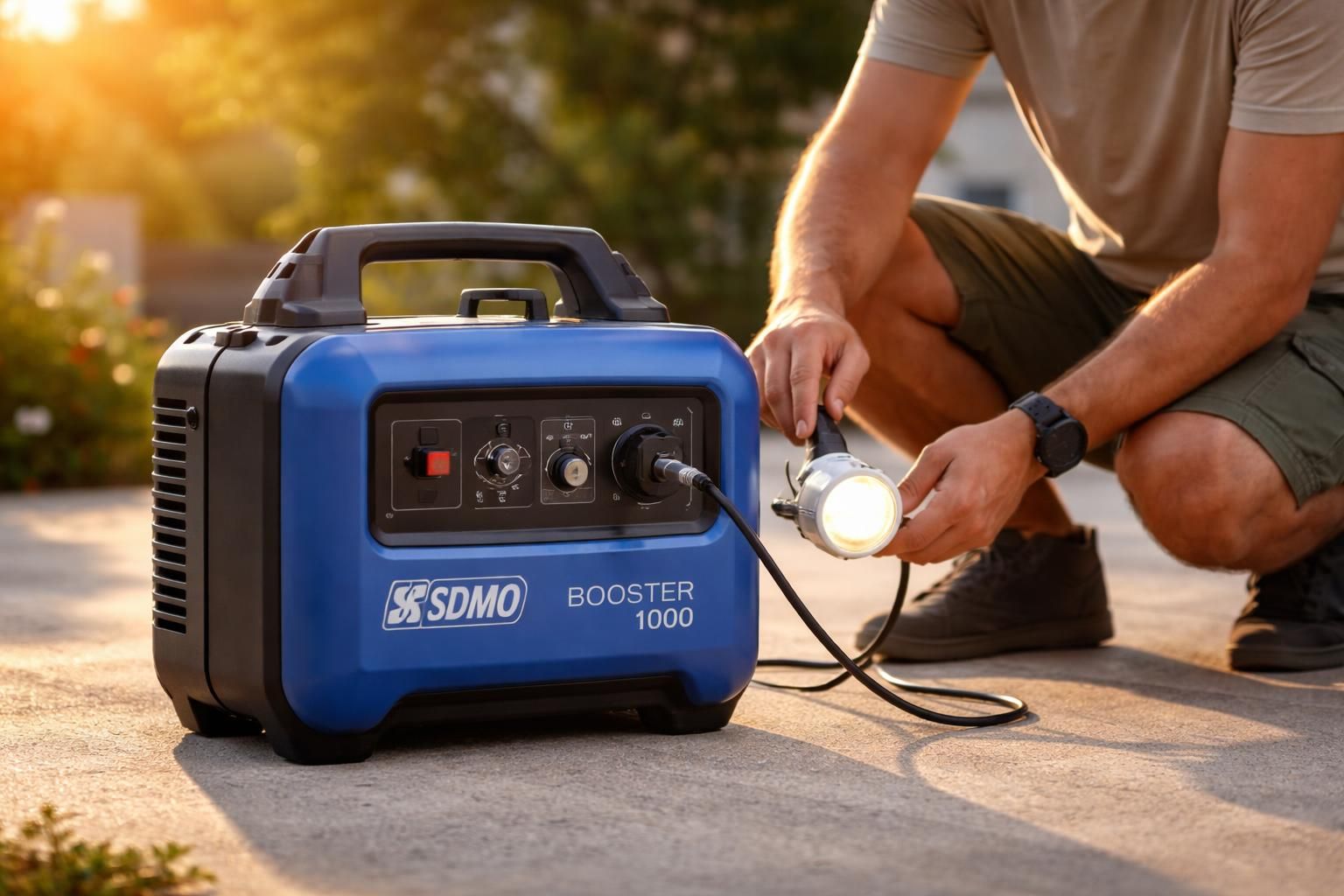 découvrez le test complet du sdmo booster 1000, un mini-groupe électrogène portable puissant et fiable, idéal pour vos besoins en énergie mobile.