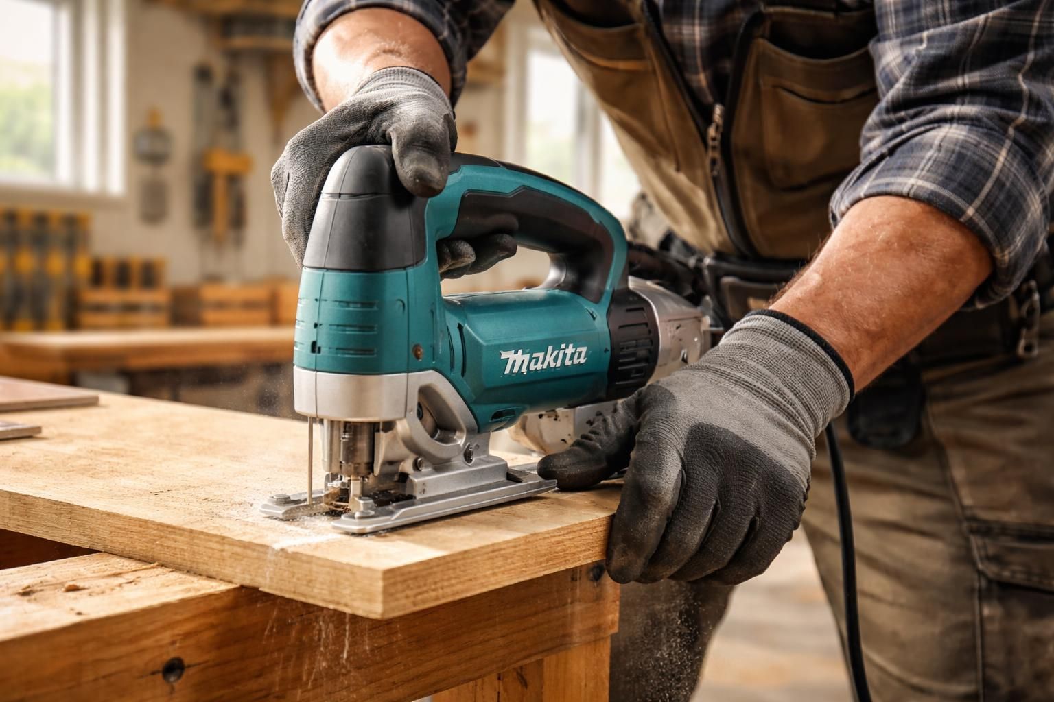 découvrez le test complet de la makita 4351, la scie sauteuse à pommeau plébiscitée par les professionnels pour sa précision, sa puissance et sa maniabilité.