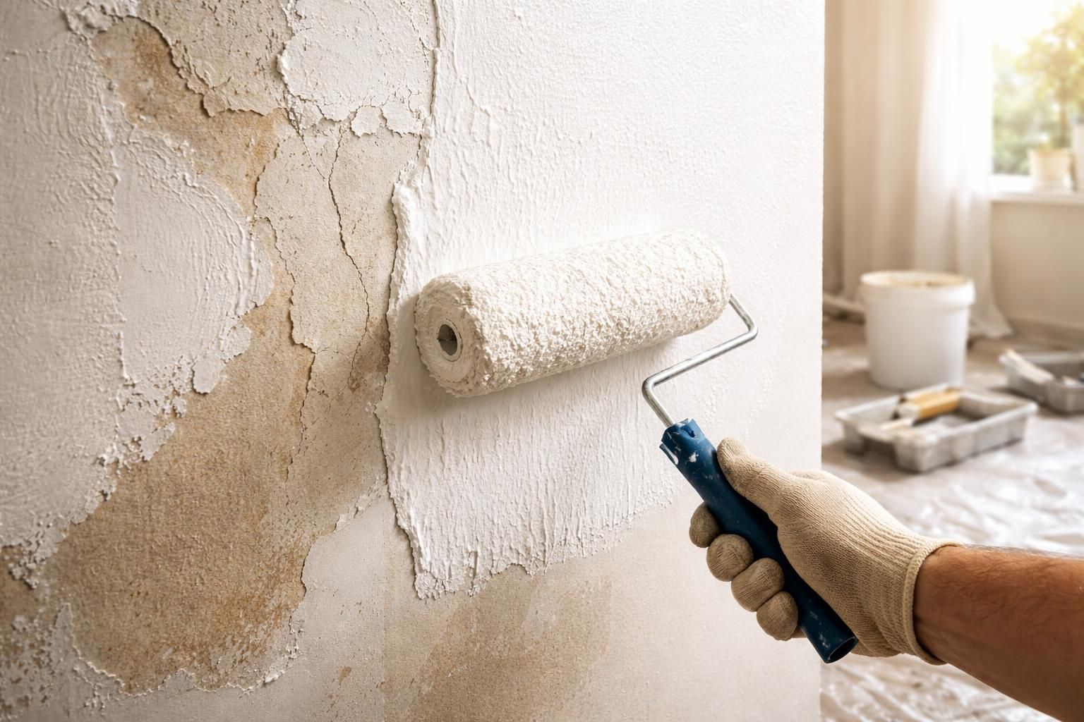 découvrez la peinture de rénovation épaisse, idéale pour masquer efficacement les murs abîmés et redonner un coup de neuf à vos surfaces avec un résultat lisse et durable.