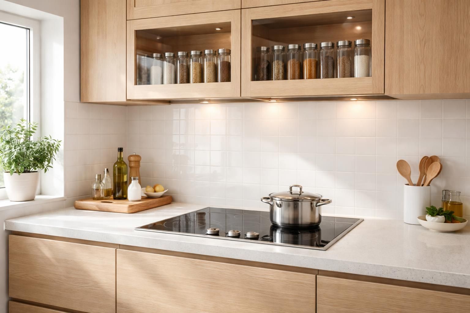 découvrez quel meuble installer au-dessus de votre plaque de cuisson pour allier praticité et esthétique dans votre cuisine.