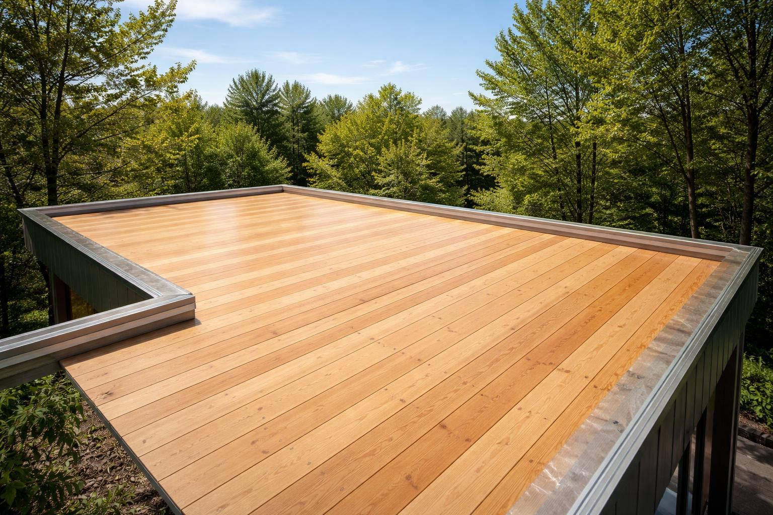 découvrez comment concevoir un toit plat en bois, assurer son étanchéité optimale et profitez des nombreux avantages qu'il apporte à votre maison en termes d'esthétique et de performance énergétique.