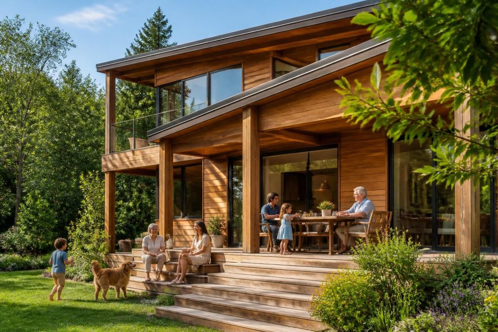 découvrez pourquoi une maison en cèdre est idéale pour votre famille : durabilité, esthétique naturelle et confort exceptionnel.
