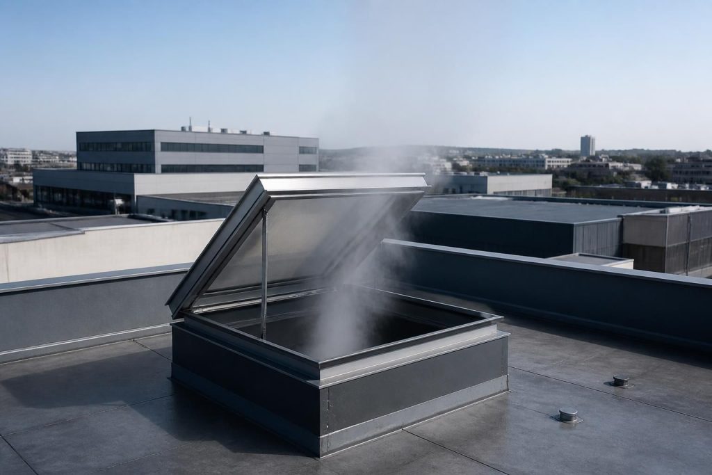 découvrez le fonctionnement des exutoires de désenfumage et apprenez où les installer pour assurer la sécurité et l'évacuation efficace des fumées en cas d'incendie.